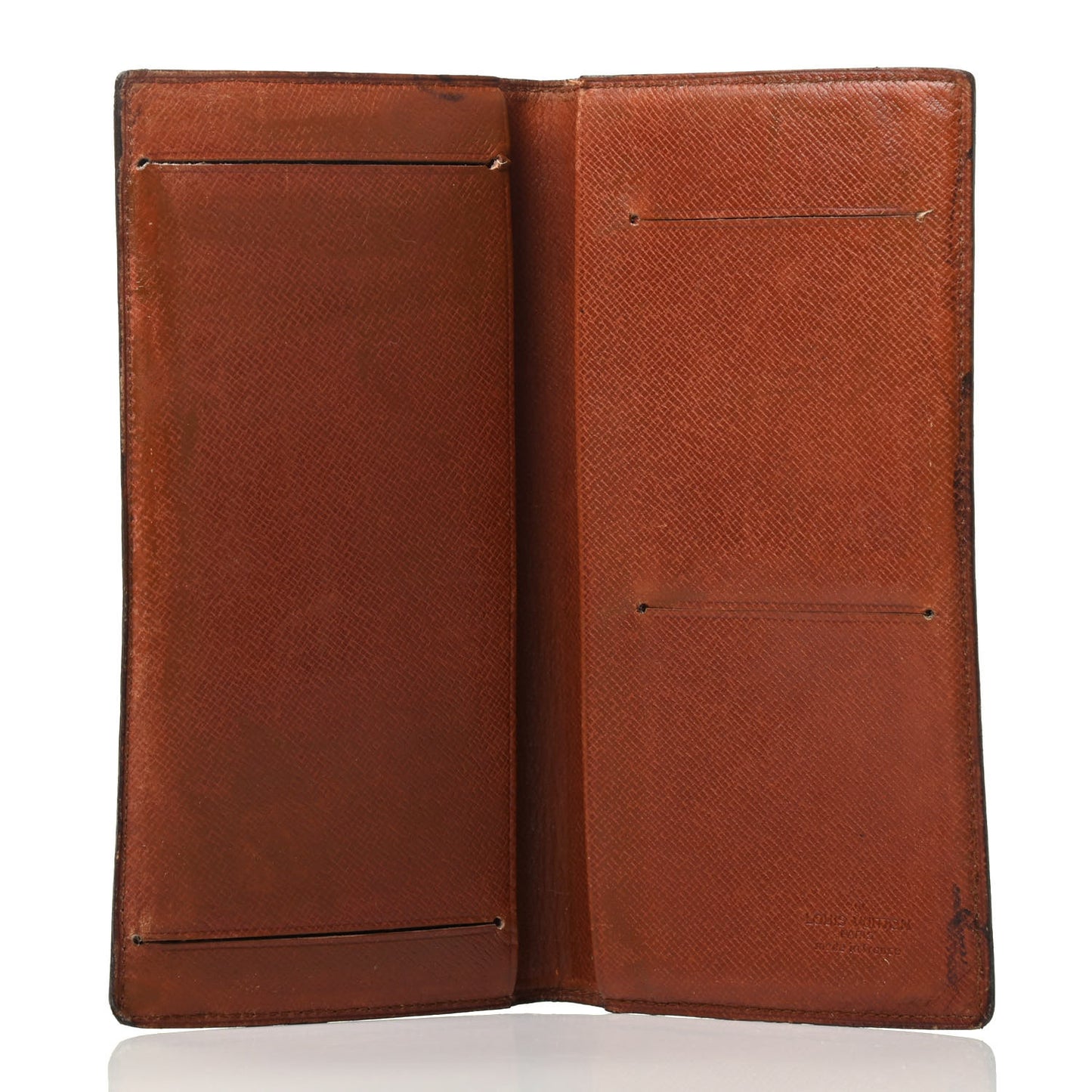 Monogram Checkbook Holder Wallet