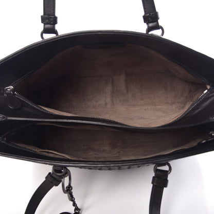 Bottega Veneta Nappa Intrecciato Large Top Handle Tote Black 5 of 11