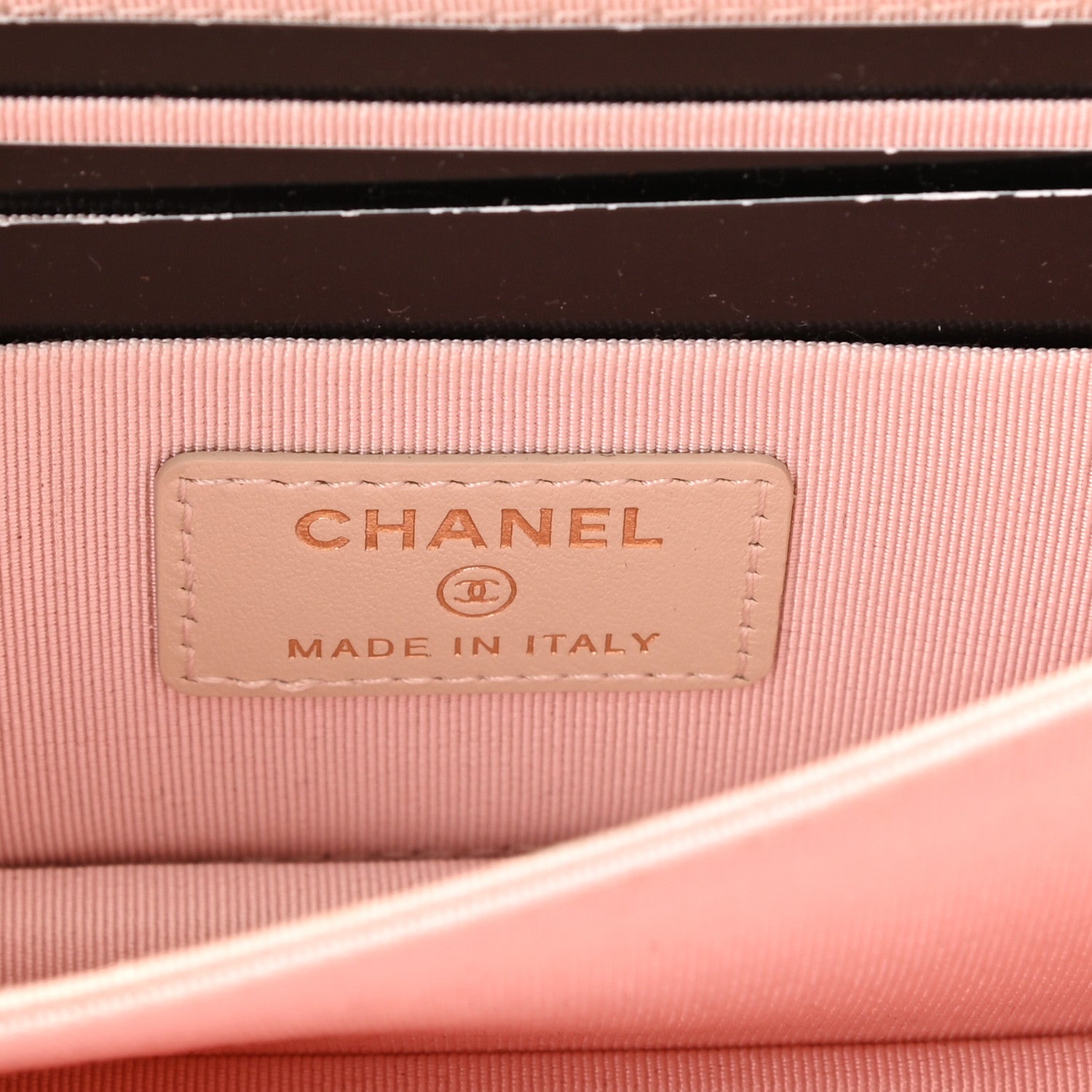 Chanel Iridescent Lambskin Quilted Mini Wallet On Chain WOC Ivory 6 of 11