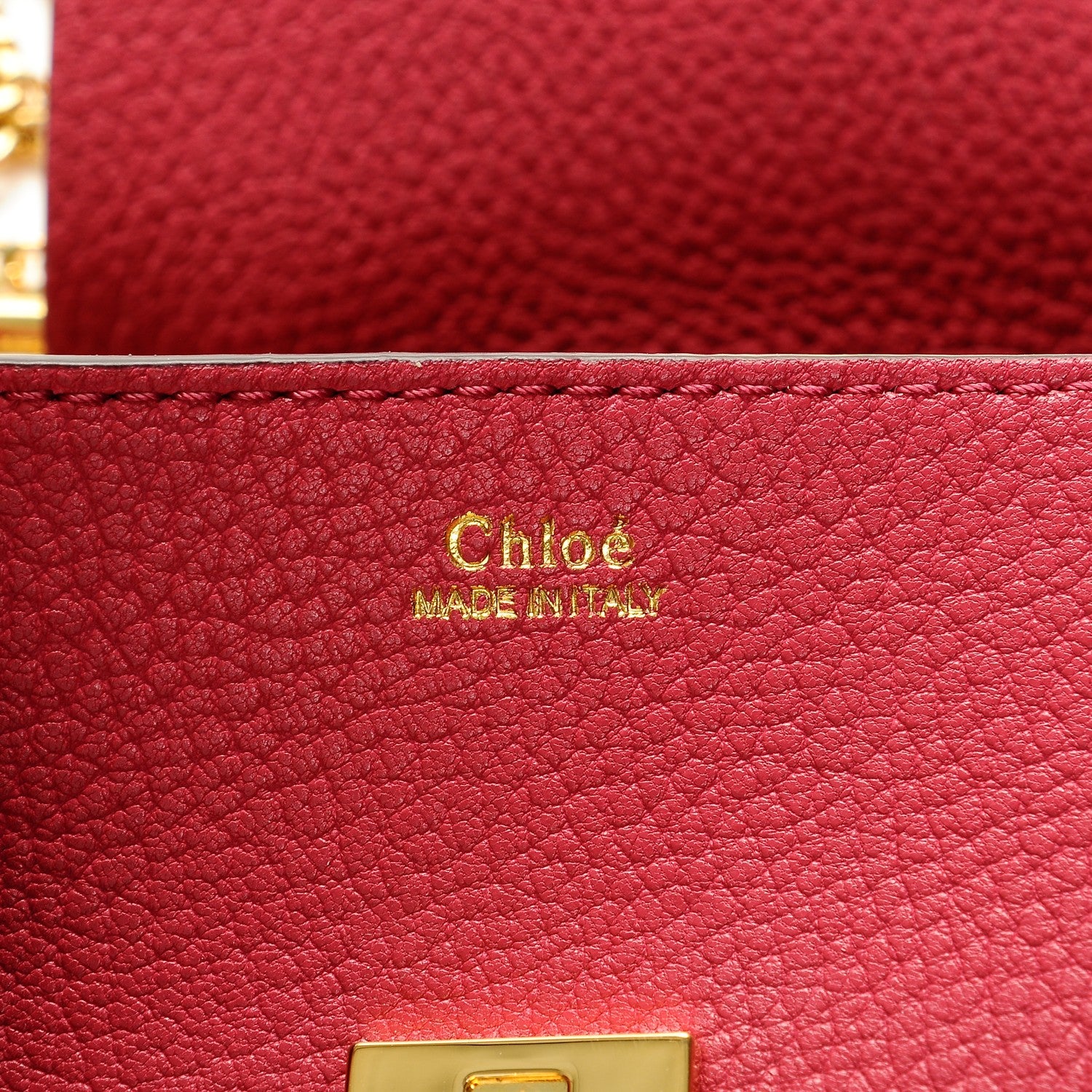 Chloe Grained Lambskin Mini Drew Shoulder Bag Dreamy Pink 6 of 6