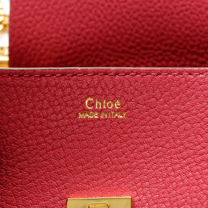 Chloe Grained Lambskin Mini Drew Shoulder Bag Dreamy Pink 6 of 6
