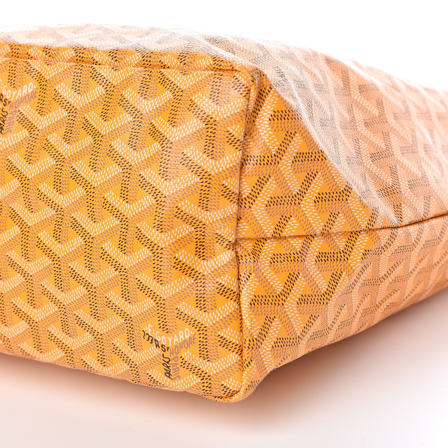 Goyard Goyardine Saint Louis PM Yellow 12 of 12