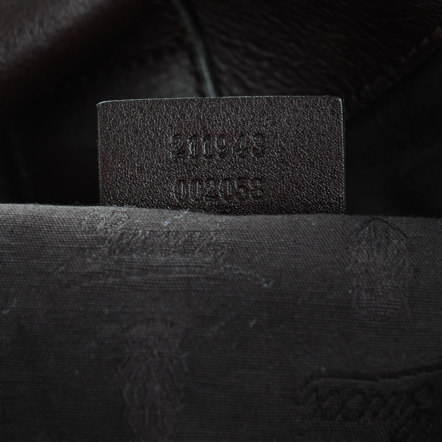 Guccissima Signature Large Sukey Tote Chocolate