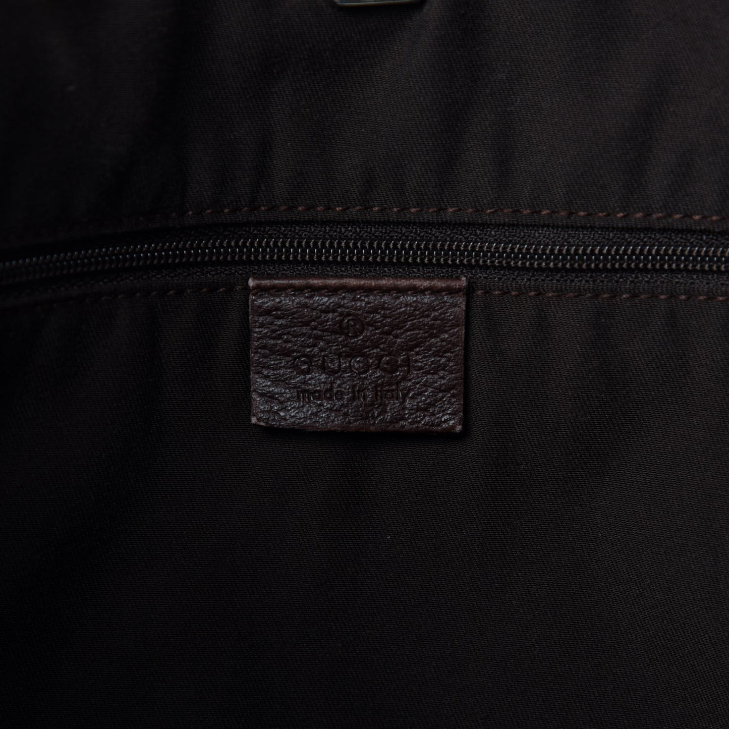 Monogram Large Abbey Tote Dark Brown