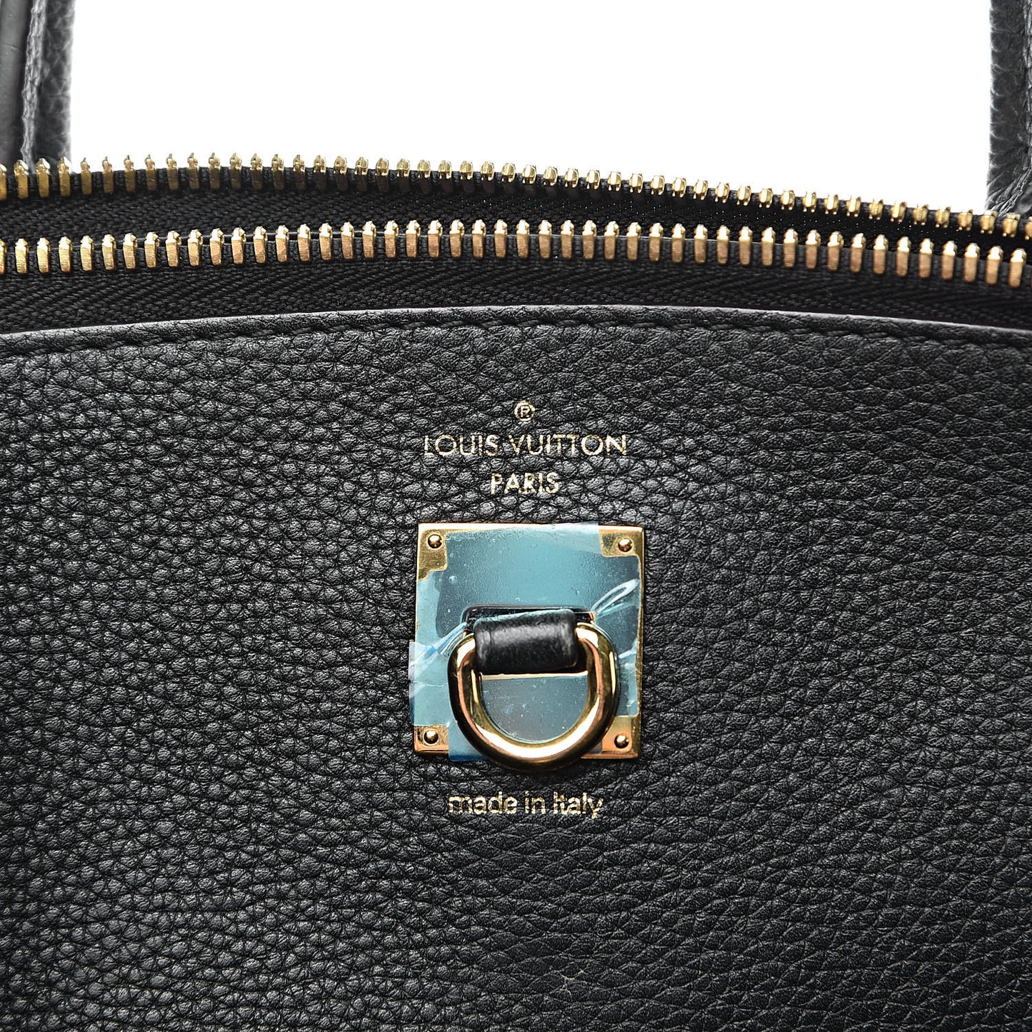 Calfskin Studded City Steamer MM Black