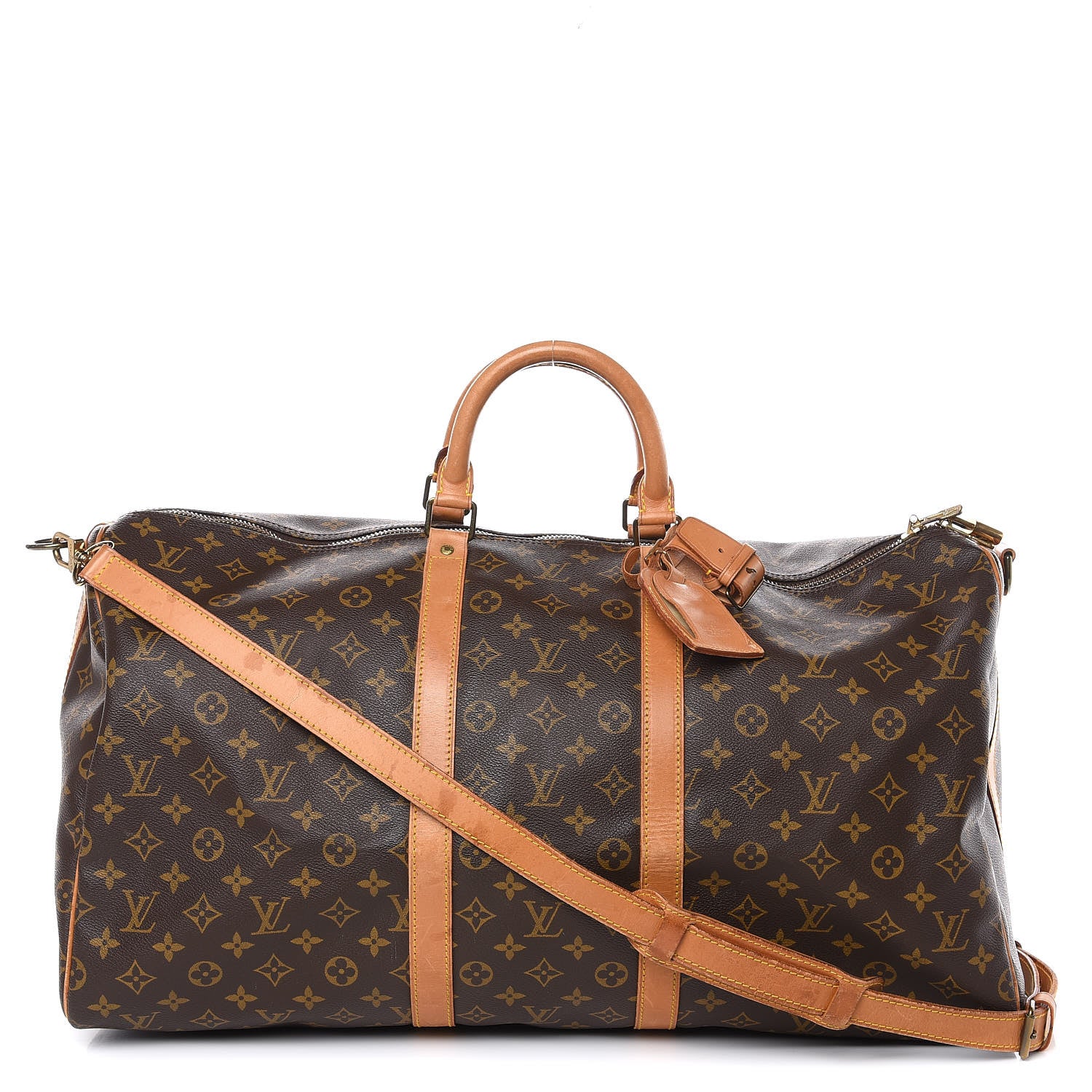 Louis Vuitton Monogram Keepall Bandouliere 55 1 of 19