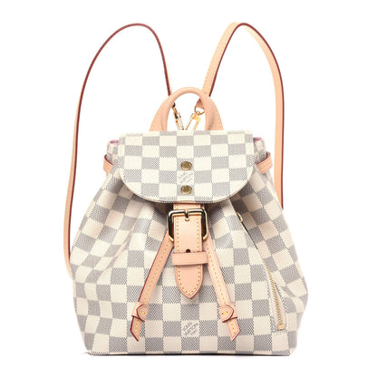 Louis Vuitton Damier Azur Sperone BB Backpack 1 of 9