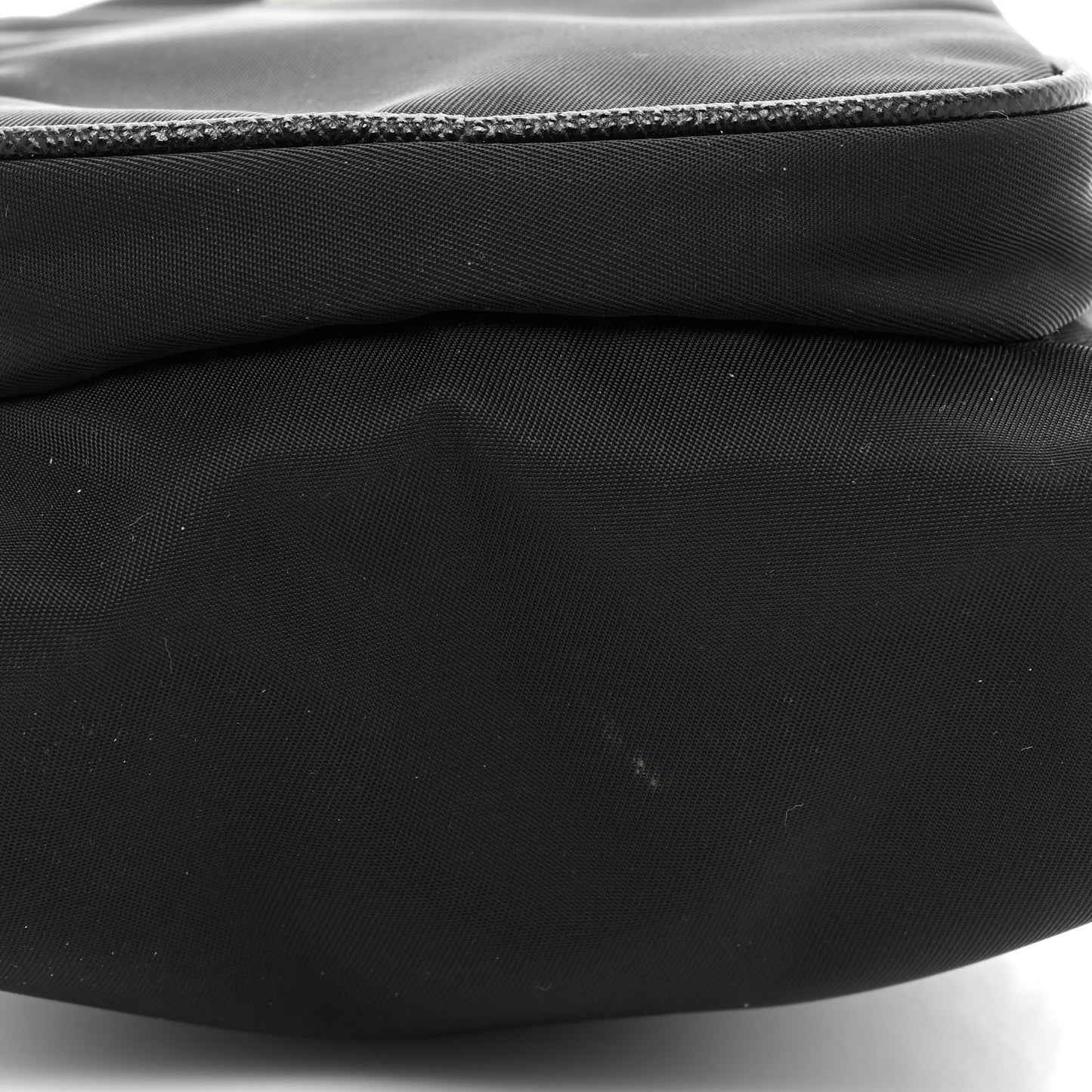 Tessuto Nylon Saffiano Phone Case Crossbody Black