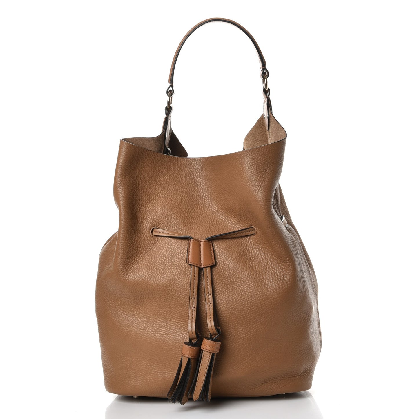 Grainy Calfskin Large Ashby Hobo Sand