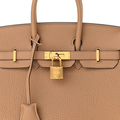 Hermes Togo Birkin 25 Chai 8 of 11