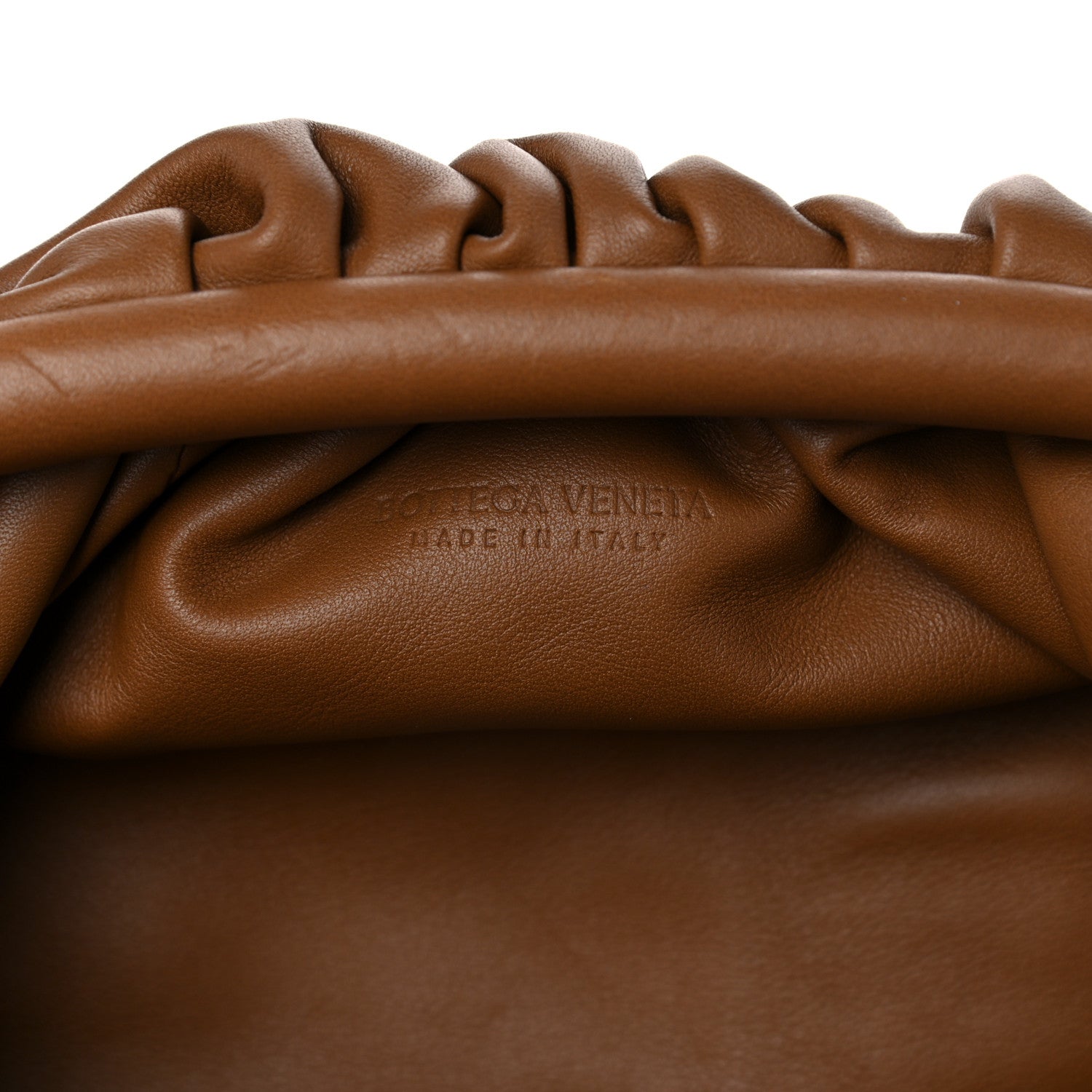 Bottega Veneta Butter Calfskin The Mini Pouch Camel 9 of 11