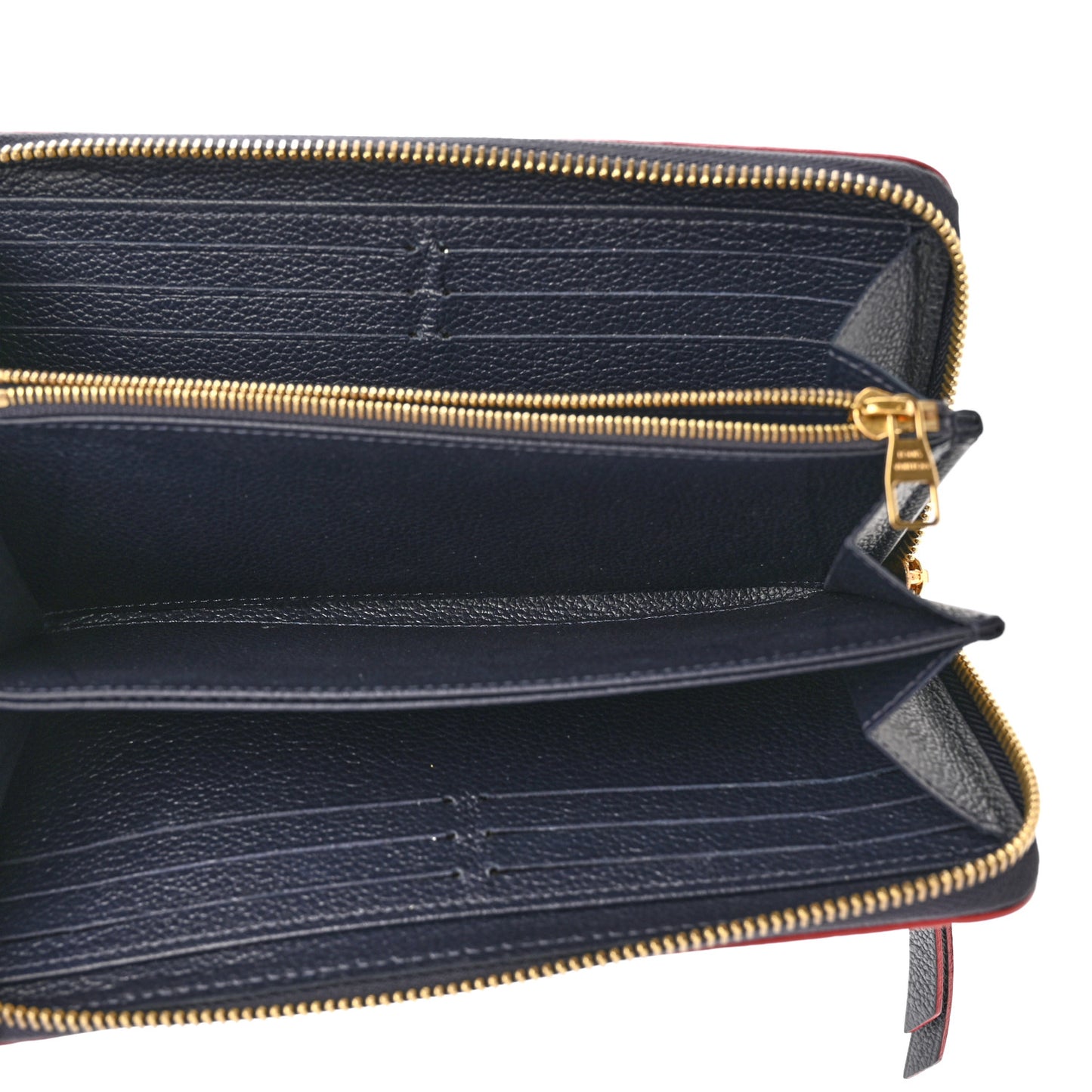 Empreinte Zippy Wallet Marine Rouge