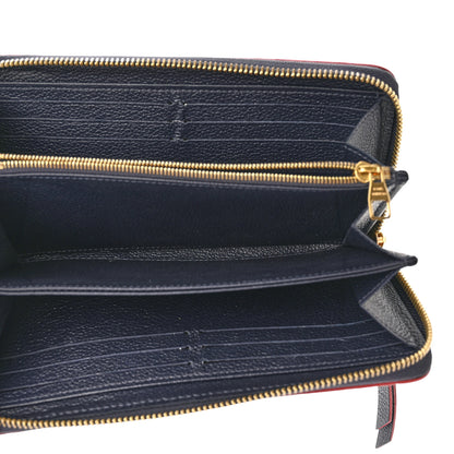 Louis Vuitton Empreinte Zippy Wallet Marine Rouge 5 of 12