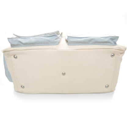 Chanel Fabric Ski Messenger Bag Blue 3 of 10