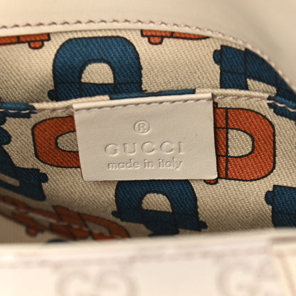 Gucci Guccissima Small Shoulder Bag Off White 6 of 9