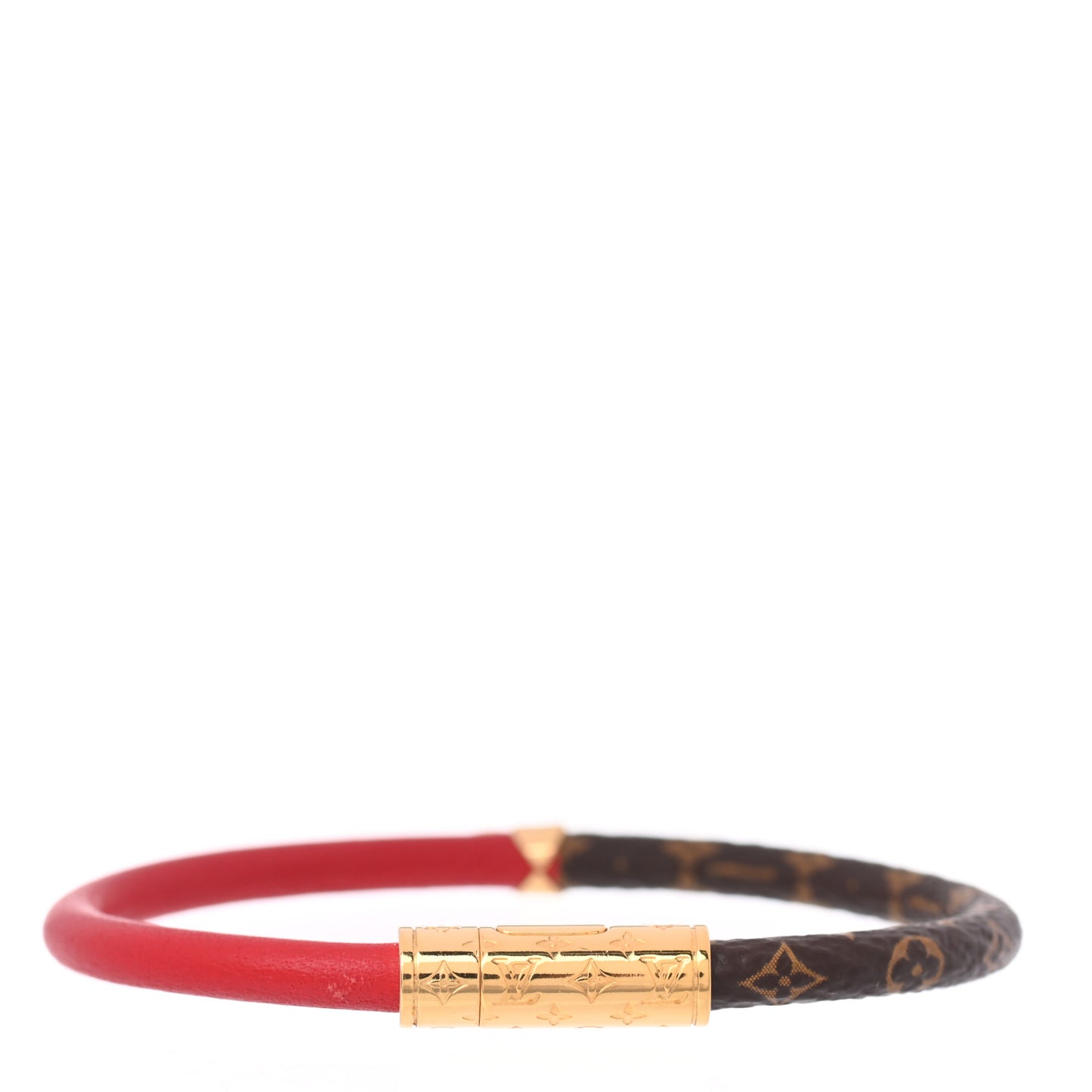 Monogram Daily Confidential Bracelet 19 Red