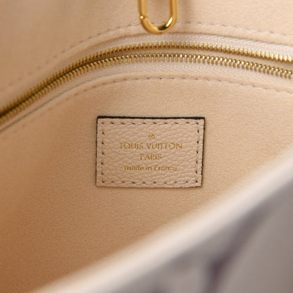 Louis Vuitton Empreinte Monogram Giant Onthego PM Creme Bois De Rose 8 of 10