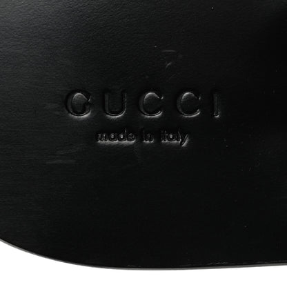 Gucci Patent Guccissima Thong Sandals 38.5 Black 7 of 9