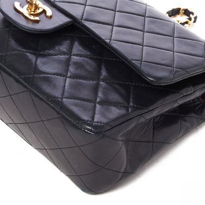 Chanel Lambskin Quilted Medium Double Flap Black 4 of 9