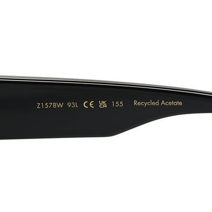 Louis Vuitton Acetate Swarovski Crystal Cyclone Sunglasses Z1578W Black 6 of 8