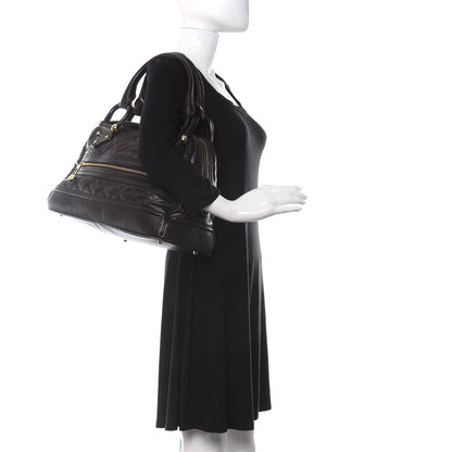 Burberry Lambskin Quilted Westbury Tote Dark Brown 2 of 23