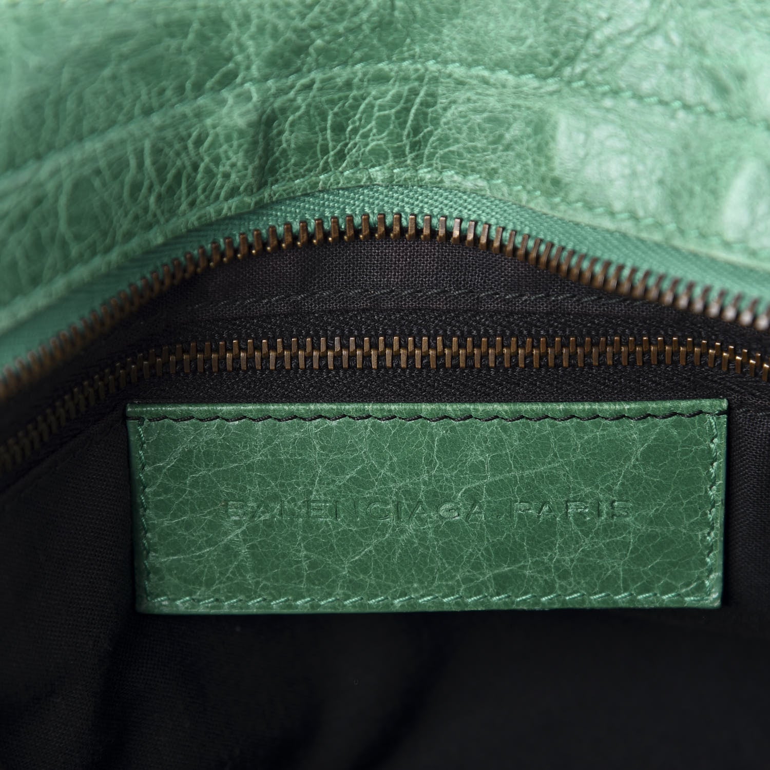 Balenciaga Agneau Classic Hardware Part Time Vert Sauge 8 of 21