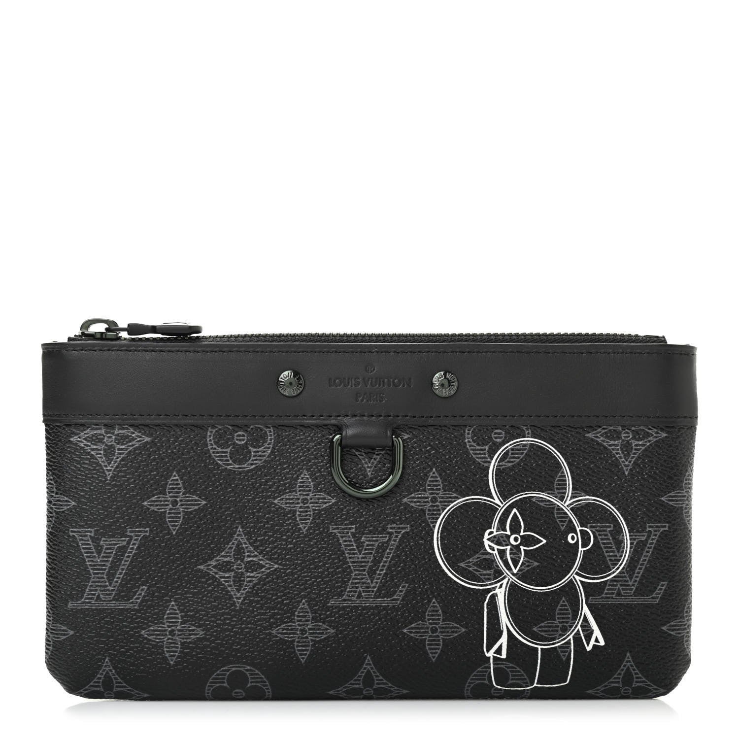 Louis Vuitton Monogram Eclipse Vivienne Pochette Apollo PM 1 of 8