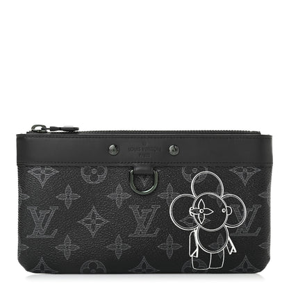 Louis Vuitton Monogram Eclipse Vivienne Pochette Apollo PM 1 of 8