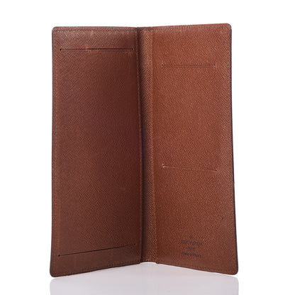 Louis Vuitton Monogram Checkbook Holder Case Wallet 5 of 8