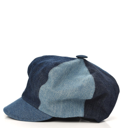 Christian Dior Denim Cap Hat 58 Blue 2 of 5