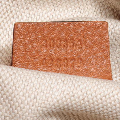 Gucci Pebbled Calfskin Small Soho Disco Bag Moka 7 of 7