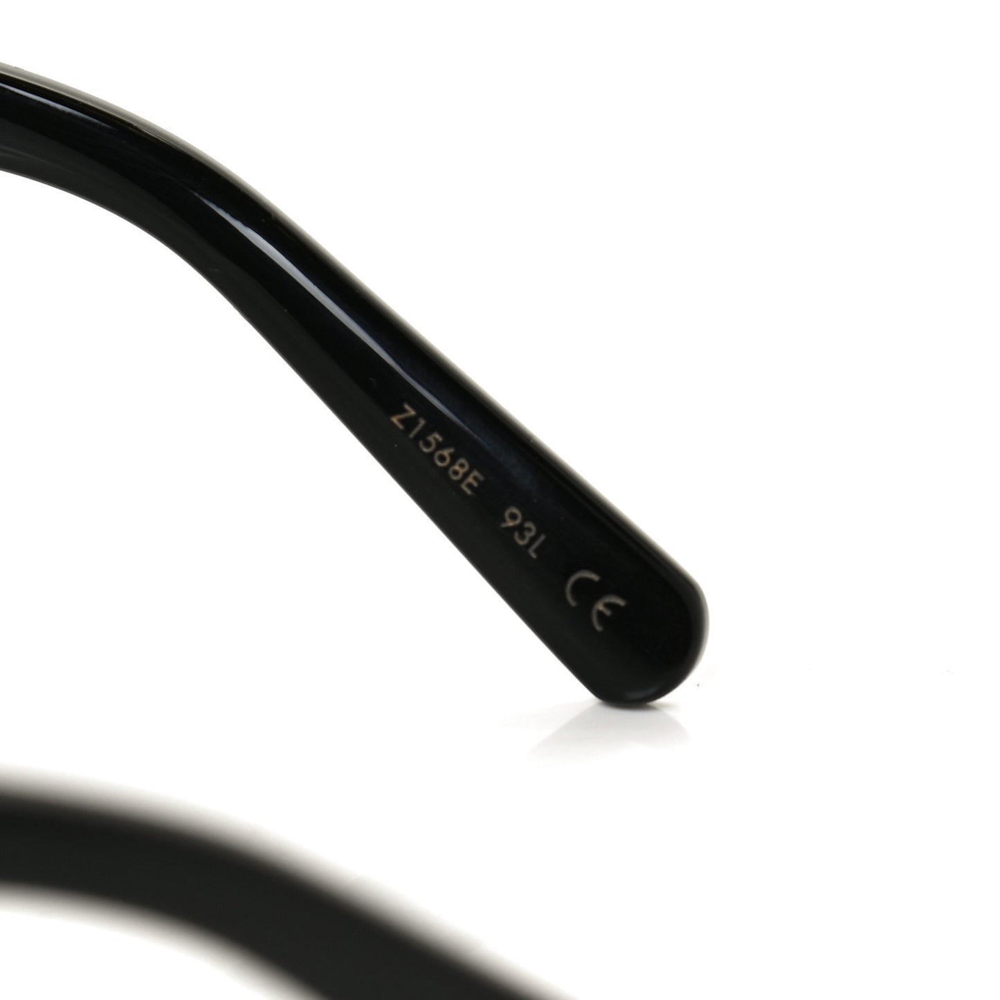 Acetate LV Link Square Sunglasses Z1478E Black