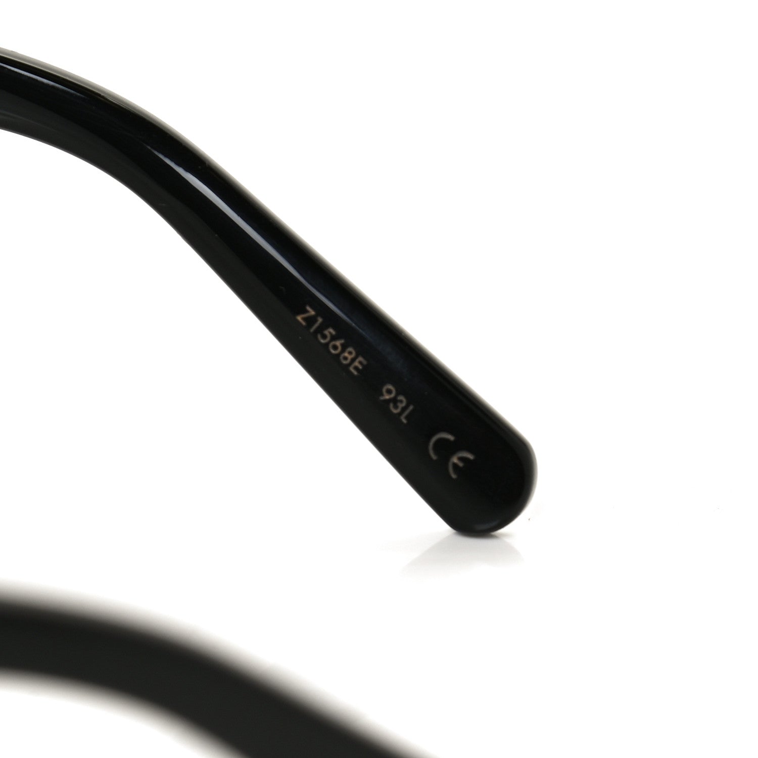 Louis Vuitton Acetate LV Link Square Sunglasses Z1478E Black 6 of 8