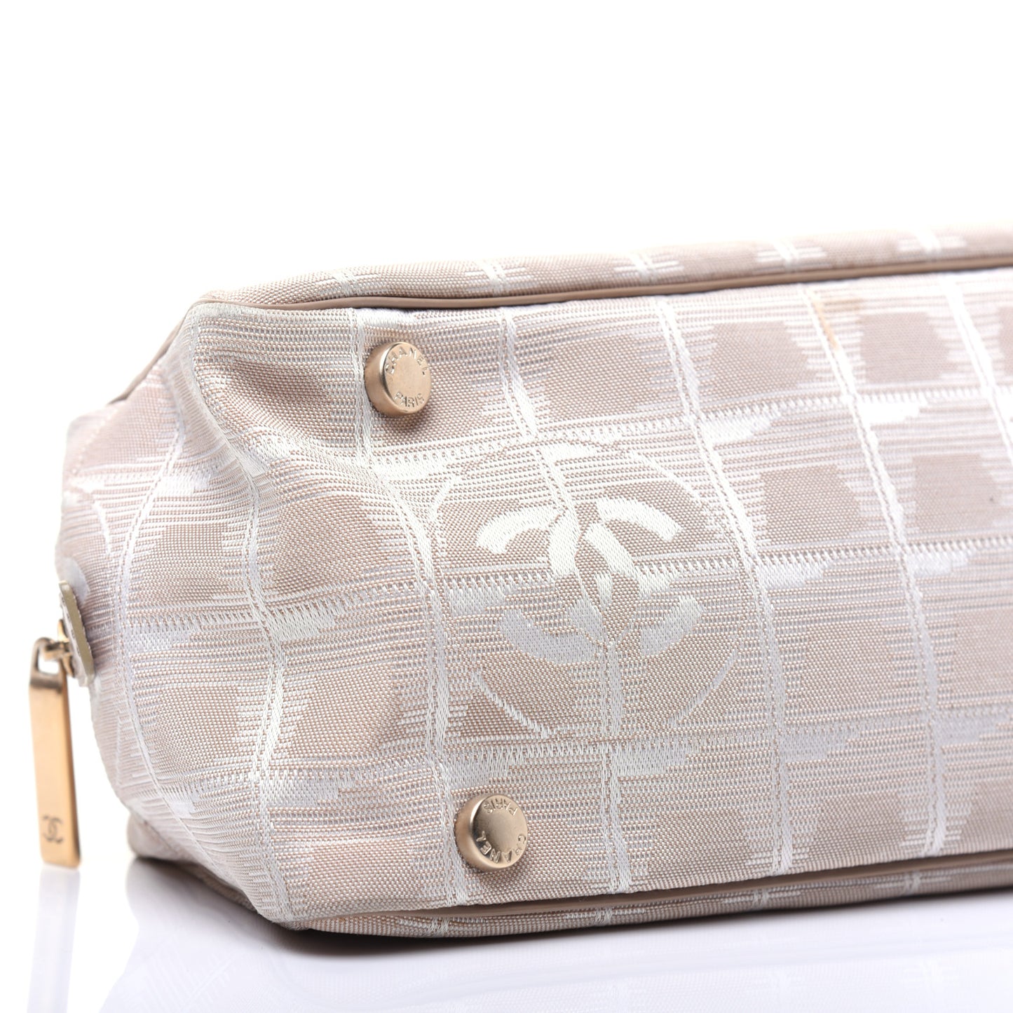 Nylon Travel Bowler Beige