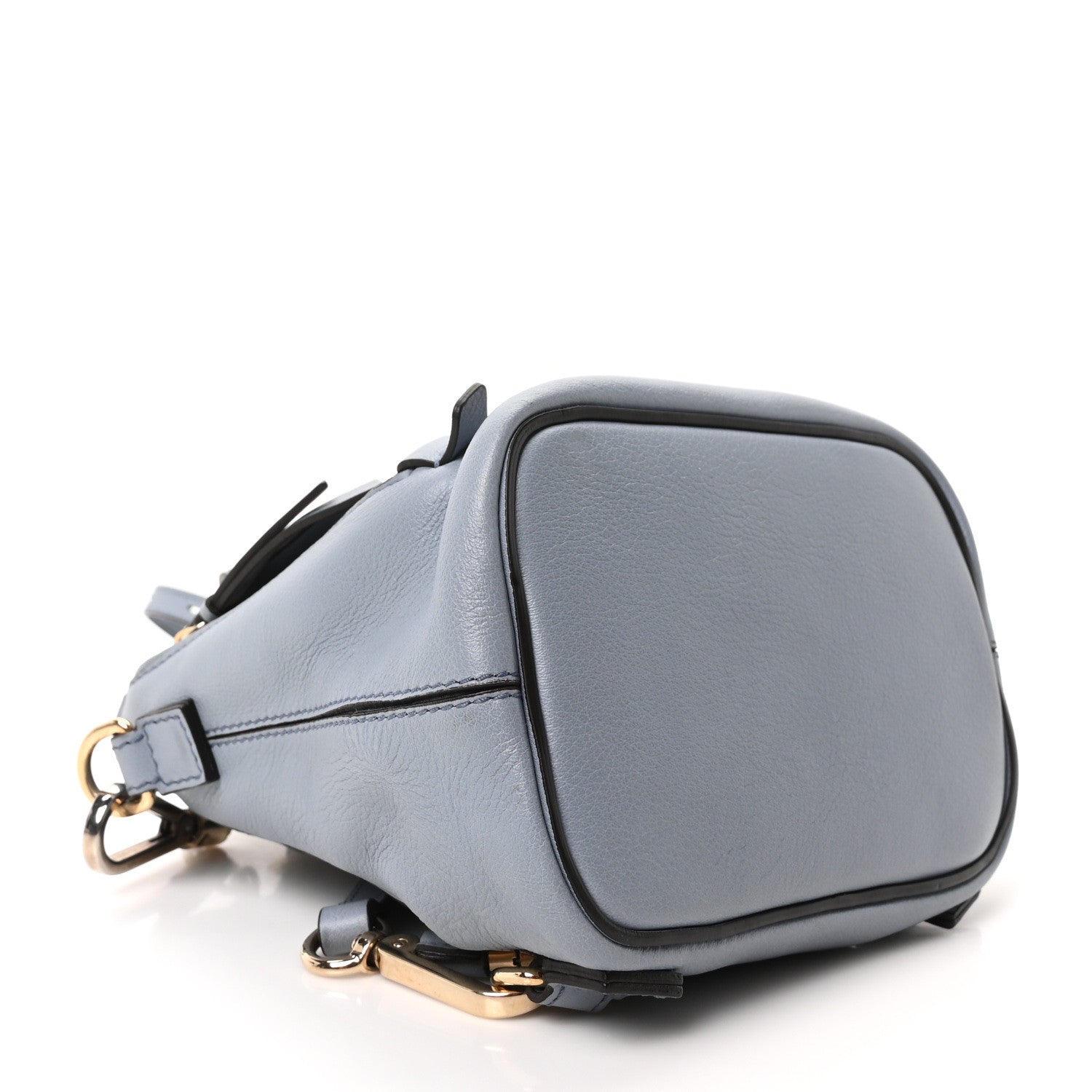 Chloe Suede Calfskin Mini Faye Backpack Cloudy Blue 1807231 – FASHIONPHILE