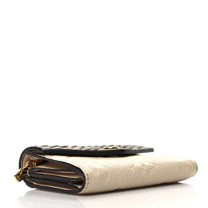 Louis Vuitton Snakeskin Empreinte Zoe Wallet Creme 4 of 8