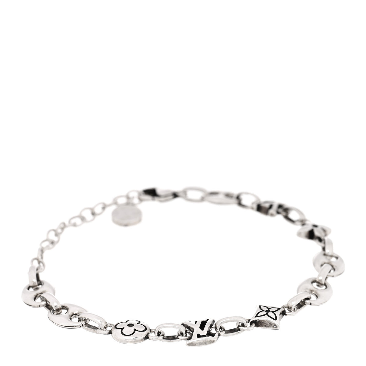 Sterling Silver Medium LV Sailor Bracelet