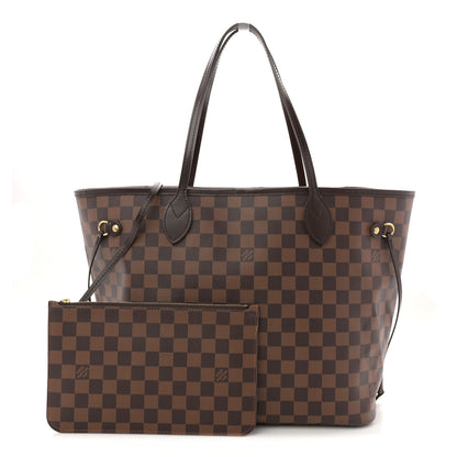 Louis Vuitton Damier Ebene Neverfull MM 3 of 13