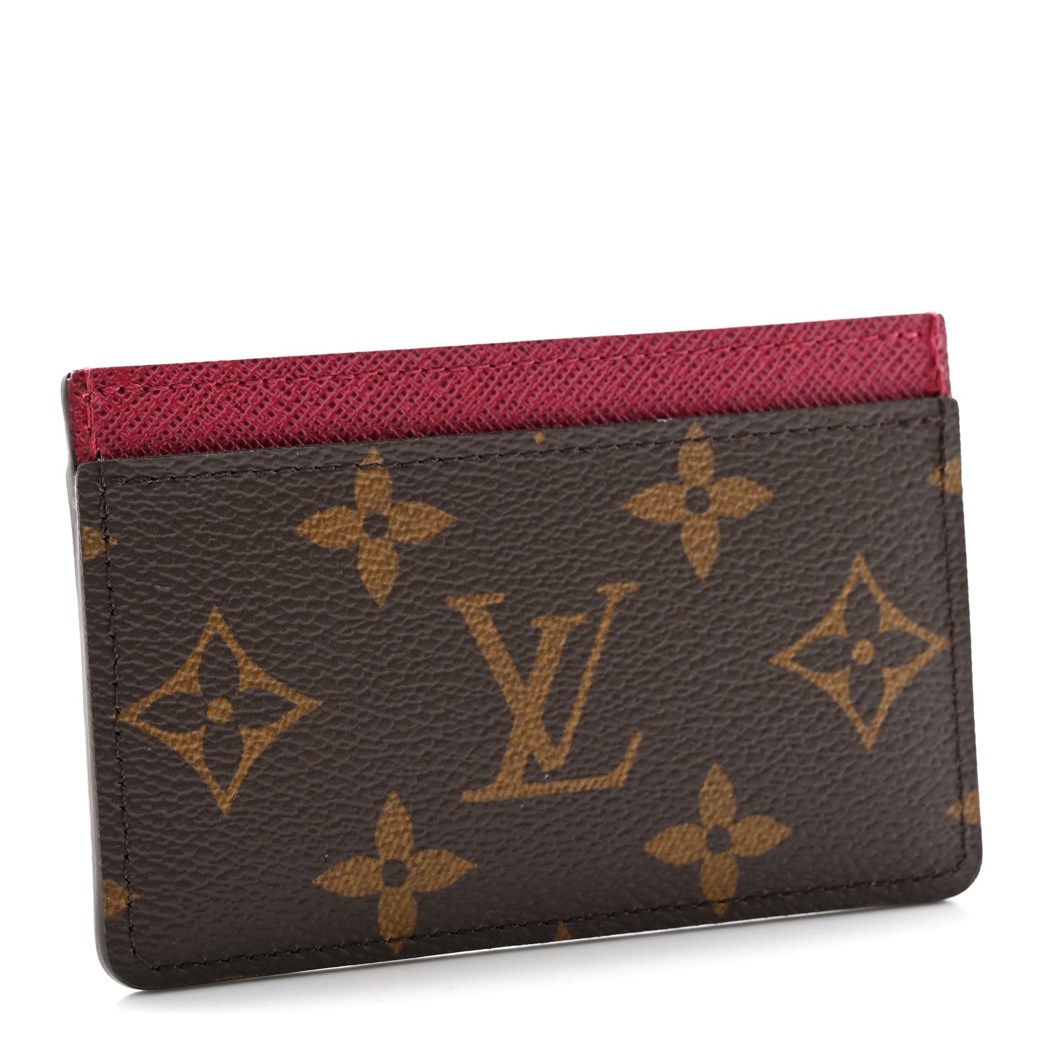 Louis Vuitton Monogram Card Holder Fuchsia 3 of 9