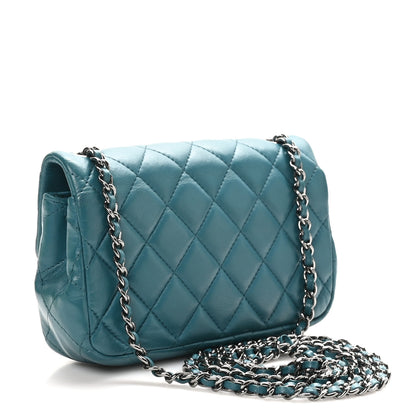 Chanel Lambskin Quilted Extra Mini Rectangular Flap 3 of 12
