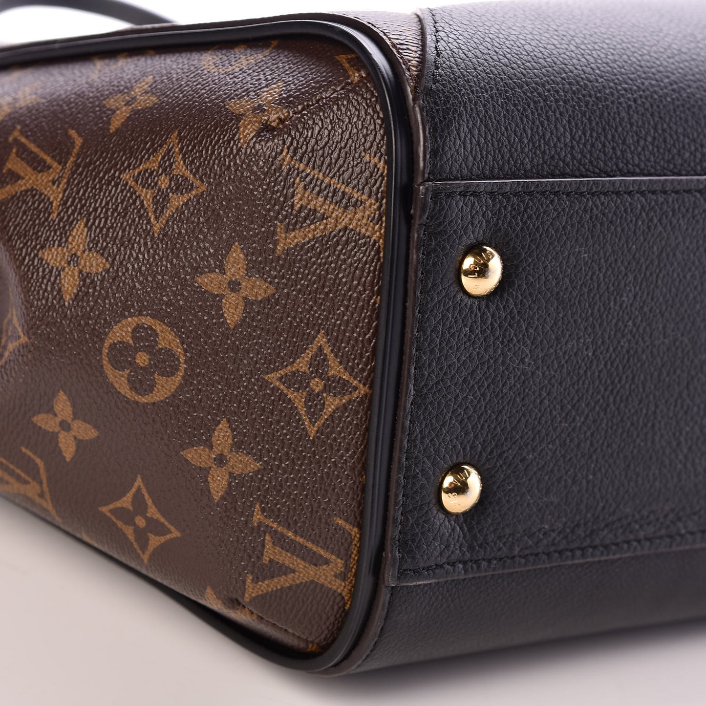 Calfskin Monogram Kimono Tote Black