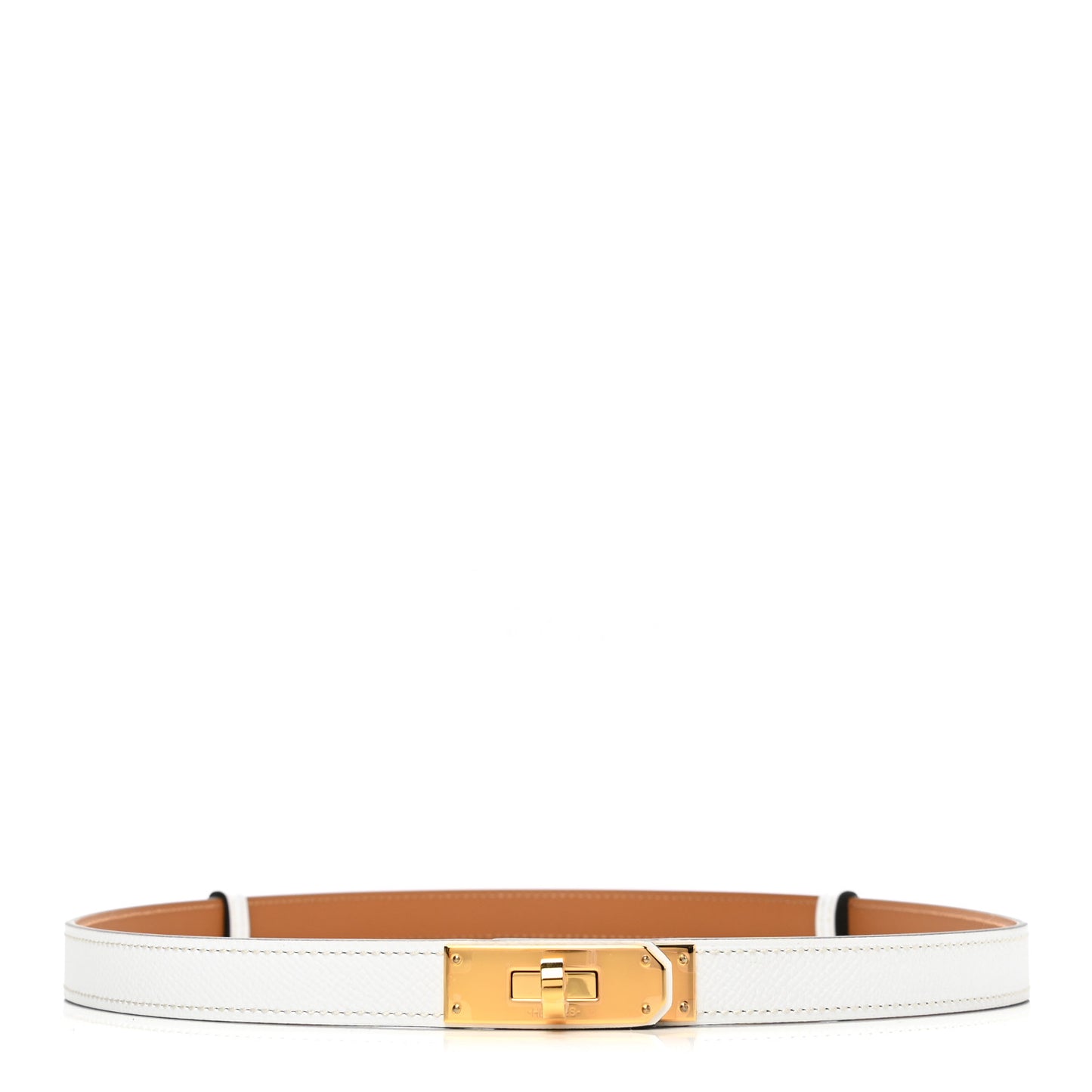 Epsom Kelly Belt White