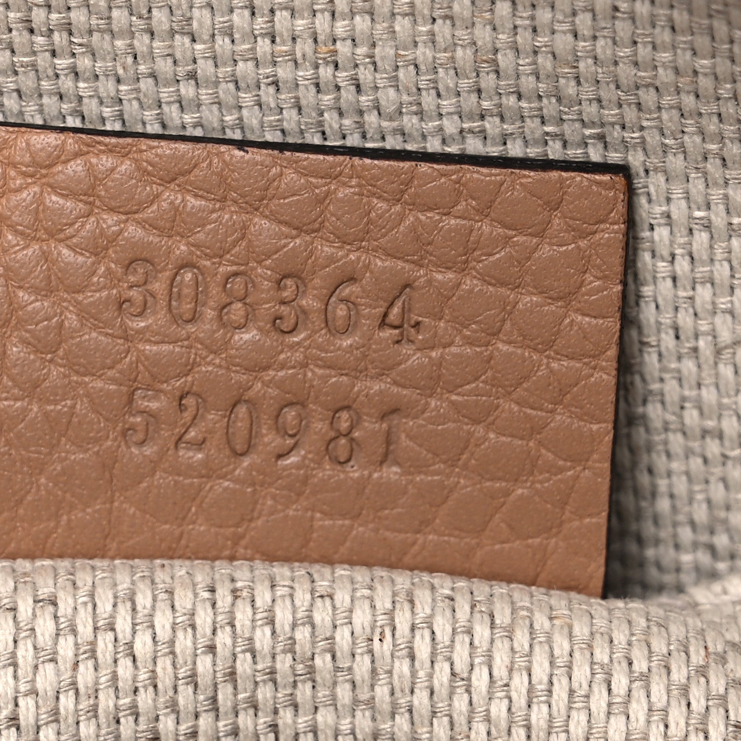 Gucci Pebbled Calfskin Small Soho Disco Bag Camelia 7 of 14