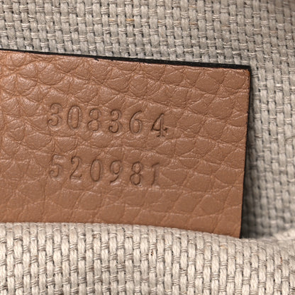 Gucci Pebbled Calfskin Small Soho Disco Bag Camelia 7 of 14