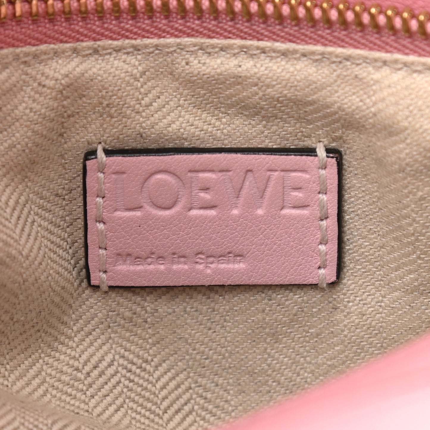 Calfskin Small Puzzle Bag Soft Pink