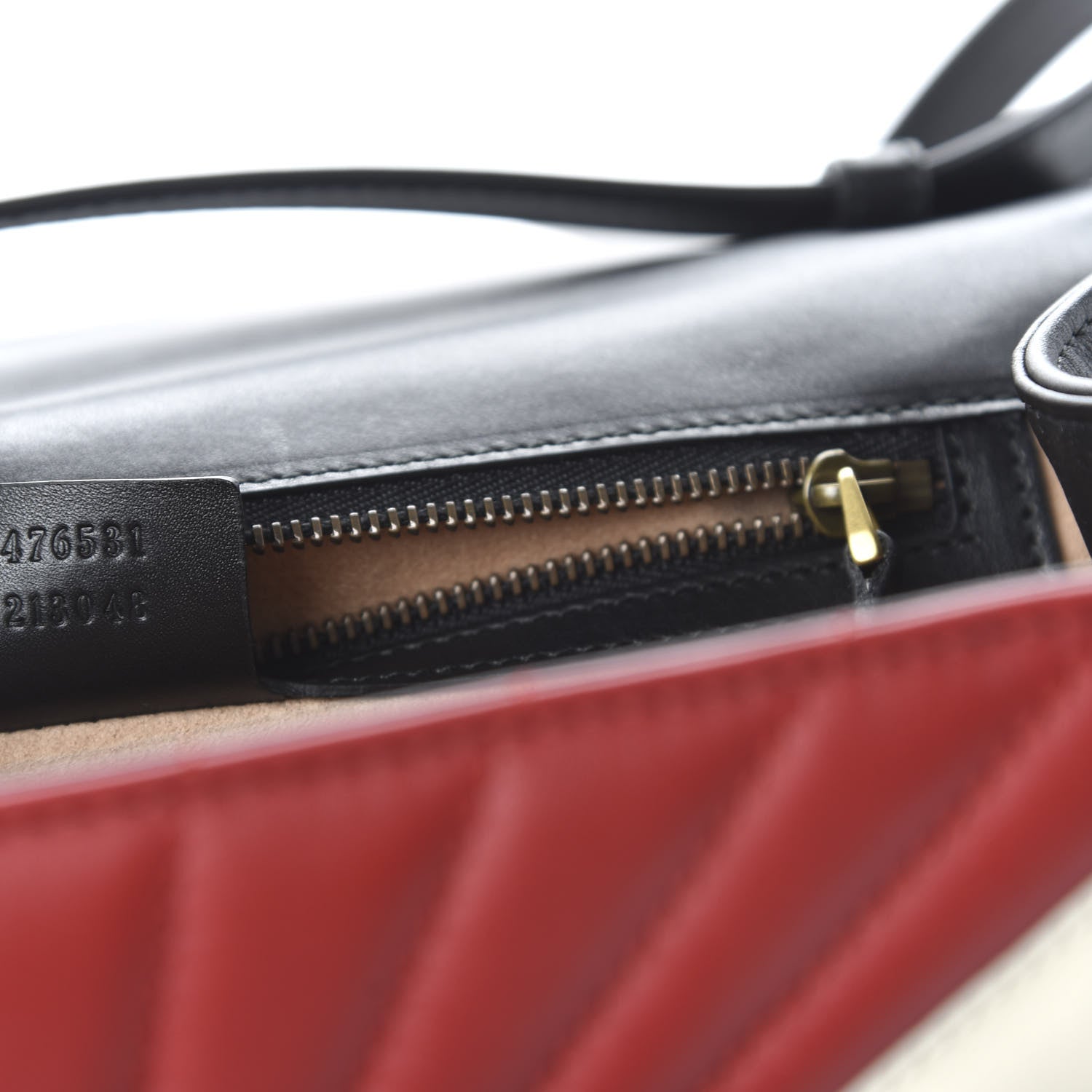 Gucci Calfskin Bamboo Trapuntata Queen Margaret Top Handle Bag Blue Agata Hibiscus Red Mystic White Sugar Pink 10 of 12