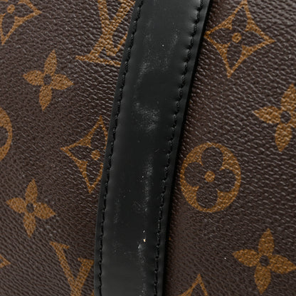Louis Vuitton Monogram Macassar Keepall Bandouliere 45 9 of 9