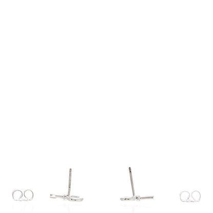 Tiffany Sterling Silver Key Earrings 3 of 5