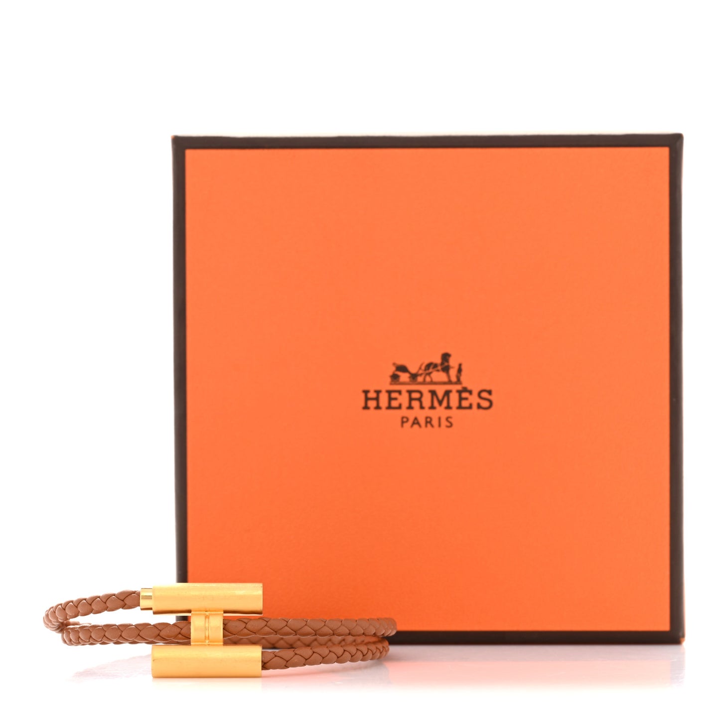 Swift Double Wrap Cord Tournis Tresse Bracelet Gold