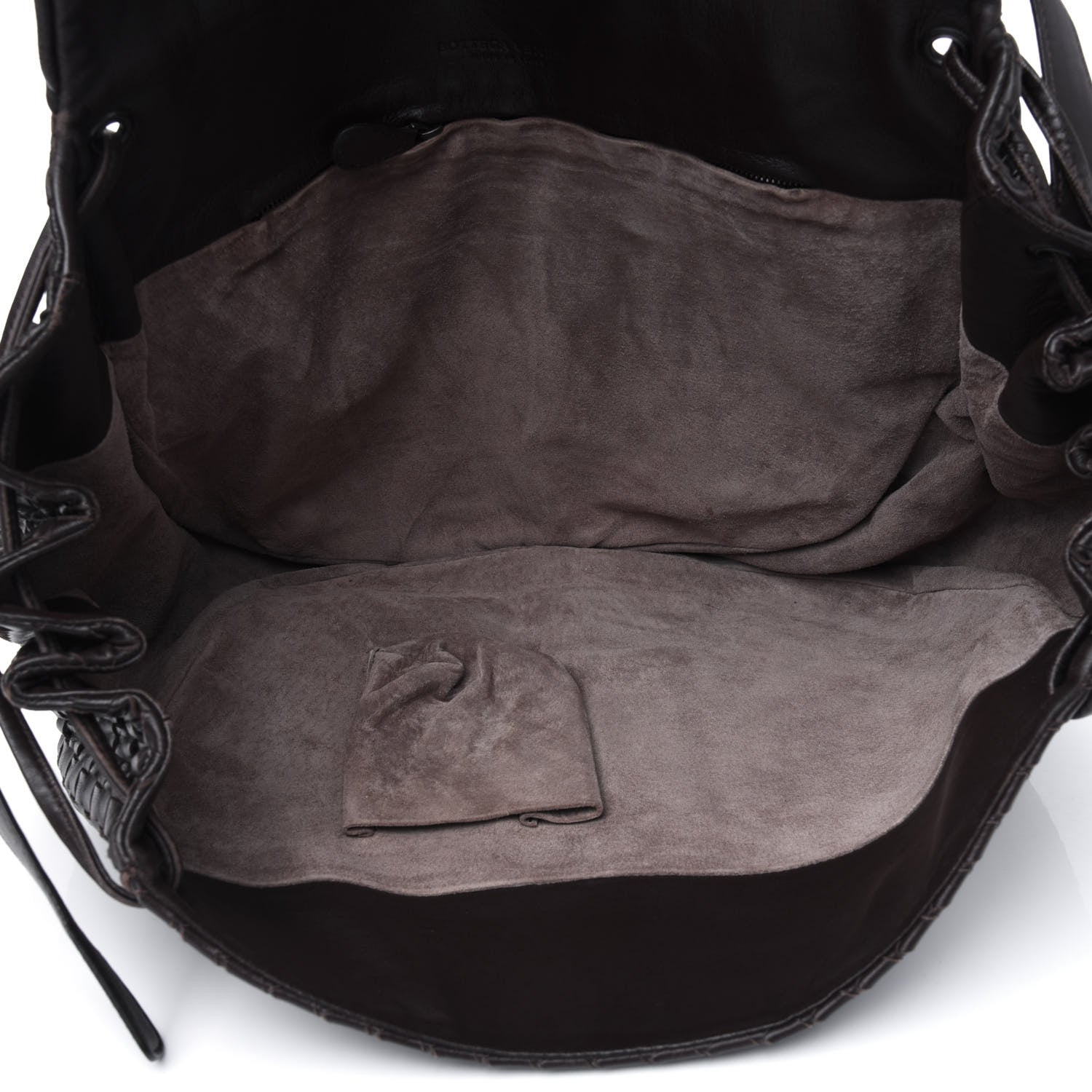 Bottega Veneta Nappa Intrecciato Shoulder Bag Ebano 4 of 5